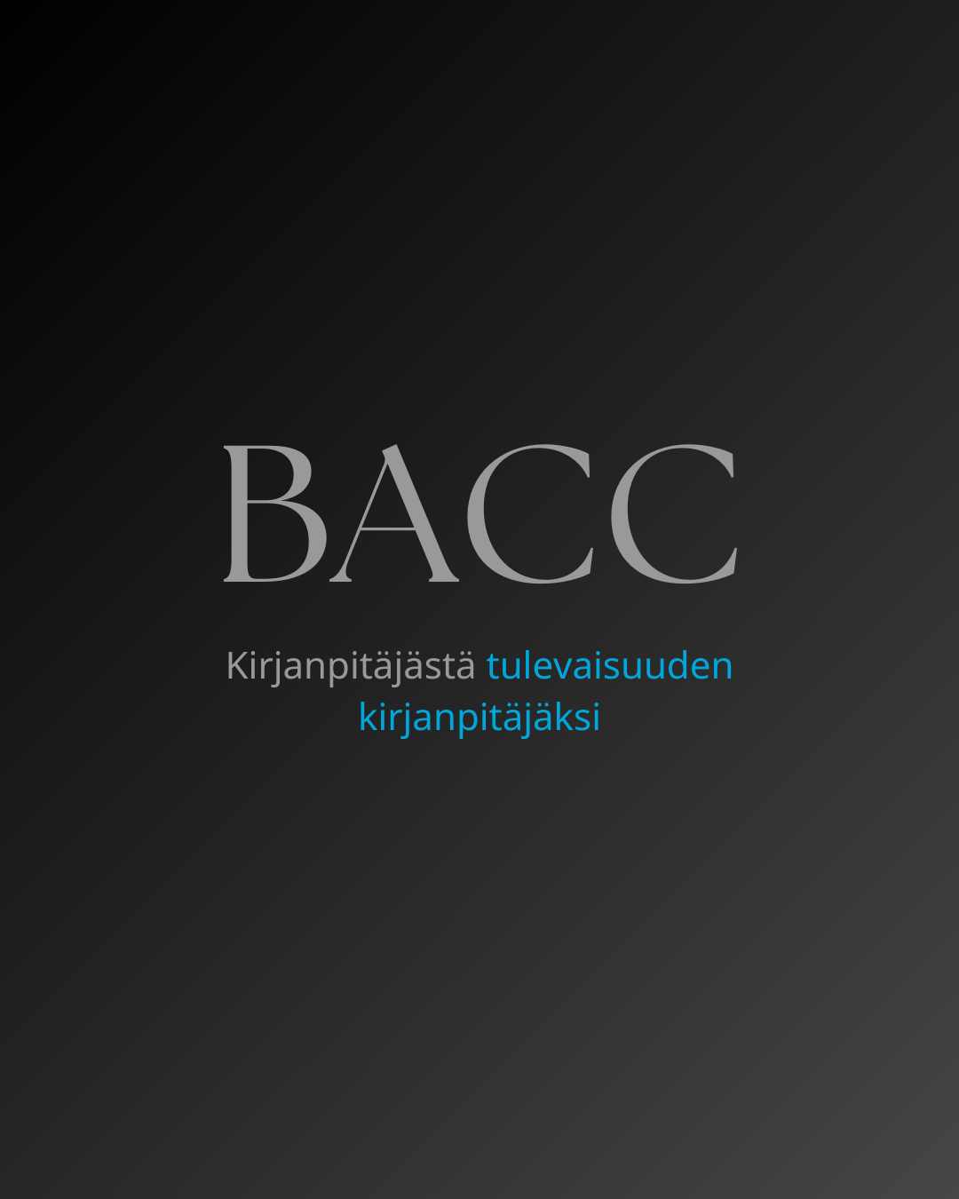 Kirjanpitäjästä tulevaisuuden kirjanpitäjäksi